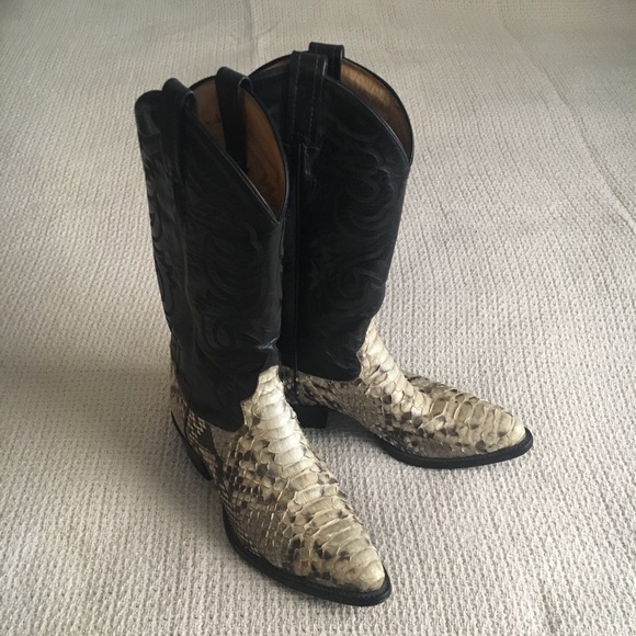 Tony Lama Other - TONY LAMA Snakeskin Cowboy Boots